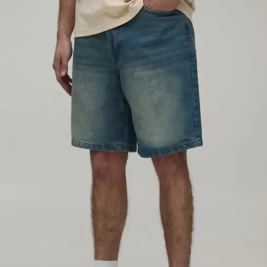 Men's denim shorts