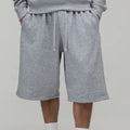 Men's grey casual shorts
