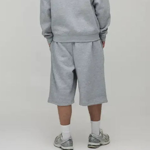 Men's grey casual shorts