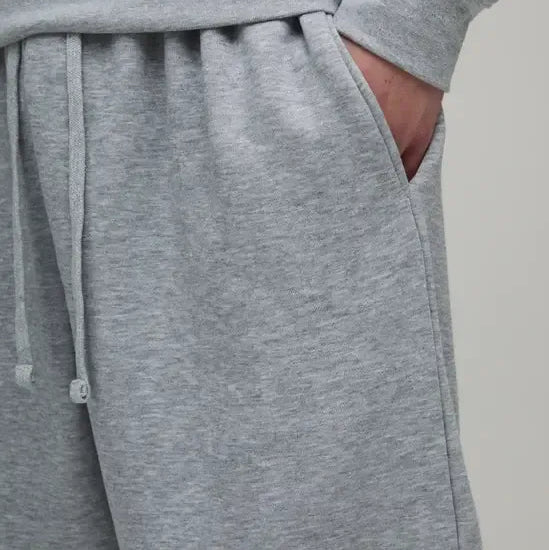Men's grey casual shorts